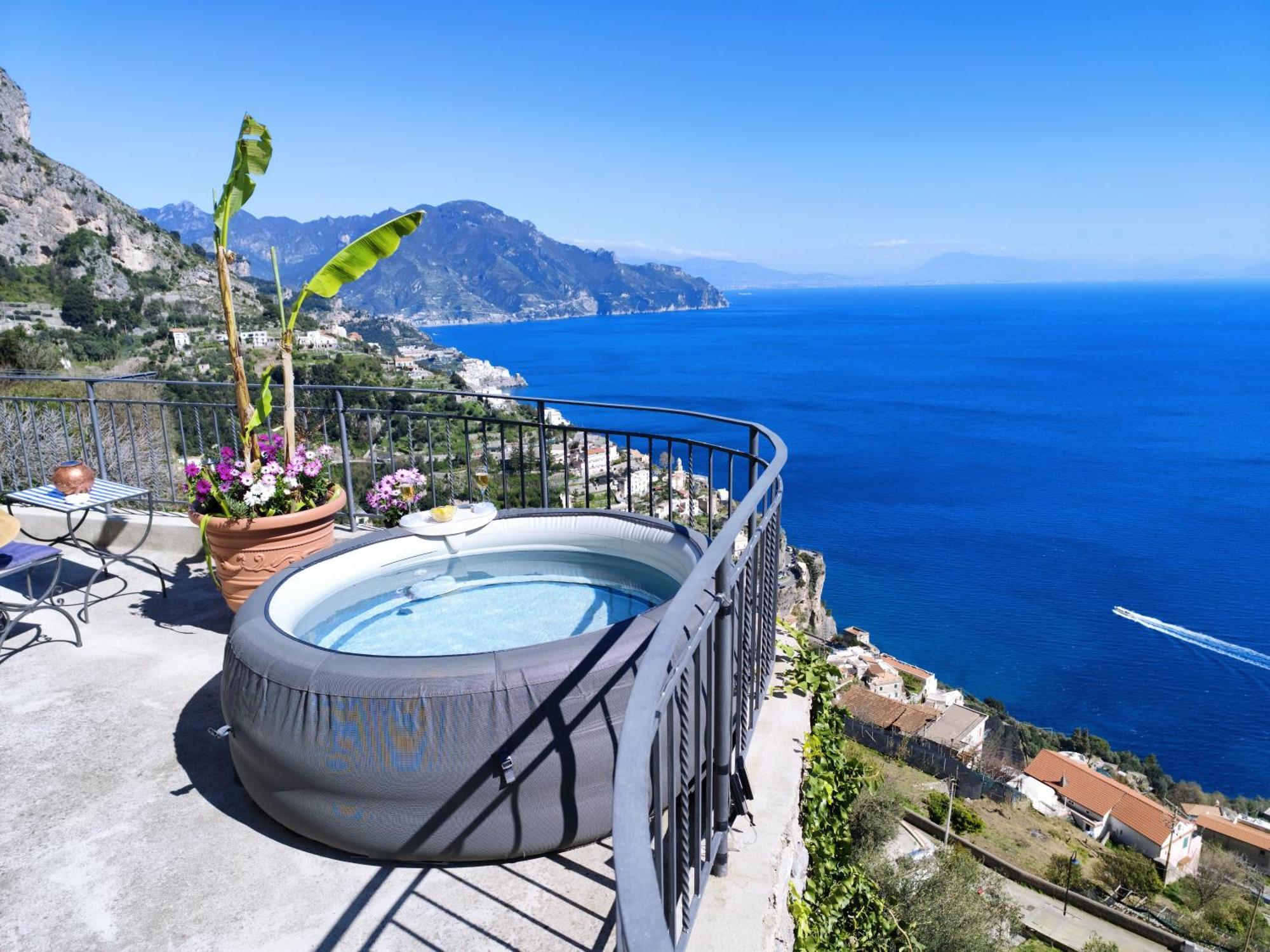 Villa Alba D'Amalfi - The Dawn One Step From The Heaven Buitenkant foto
